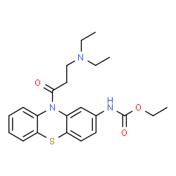 ChemSpider 2D Image | ethacizine | C22H27N3O3S