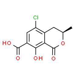 ChemSpider 2D Image | ?-ochratoxin | C11H9ClO5