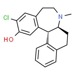 ChemSpider 2D Image | Ecopipam | C19H20ClNO