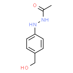 ChemSpider 2D Image | N'-Acetyl-4-(hydroxymethyl)phenylhydrazine | C9H12N2O2