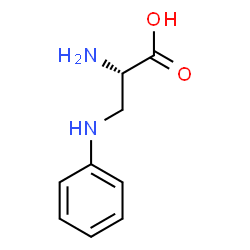 ChemSpider 2D Image | 3-Anilino-L-alanine | C9H12N2O2