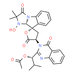 ChemSpider 2D Image | tryptoquivaline | C29H30N4O7