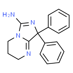 ChemSpider 2D Image | 8,8-Diphenyl-2,3,4,8-tetrahydroimidazo[1,5-a]pyrimidin-6-amine | C18H18N4