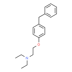 ChemSpider 2D Image | tesmilifene | C19H25NO