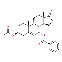 ChemSpider 2D Image | ACETYL BENZOYLOXY PRASTERONE | C28H34O5
