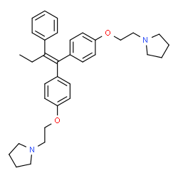 ChemSpider 2D Image | Ridaifen-B | C34H42N2O2