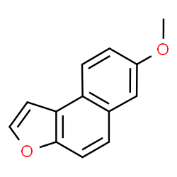ChemSpider 2D Image | 7-Methoxynaphtho[2,1-b]furan | C13H10O2