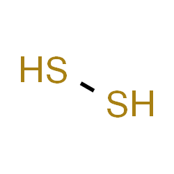 ChemSpider 2D Image | hydrogen disulfide | H2S2