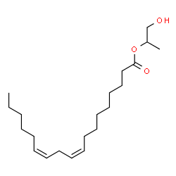 ChemSpider 2D Image | 1-Hydroxy-2-propanyl (9Z,12Z)-9,12-octadecadienoate | C21H38O3