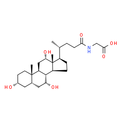 ChemSpider 2D Image | Glycocholic acid | C26H43NO6