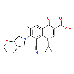 ChemSpider 2D Image | Finafloxacin | C20H19FN4O4