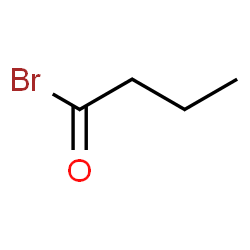 ChemSpider 2D Image | BUTYRYL BROMIDE | C4H7BrO