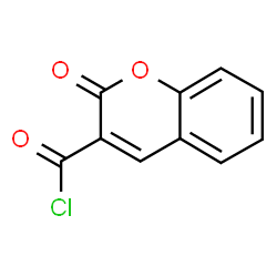 ChemSpider 2D Image | coumarin-3-carbonyl chloride | C10H5ClO3