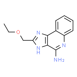 ChemSpider 2D Image | 2-(Ethoxymethyl)-1h-Imidazo[4,5-C]quinolin-4-Amine | C13H14N4O