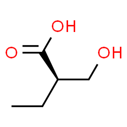 ChemSpider 2D Image | (R)-2-Hydroxymethylbutanoic acid | C5H10O3