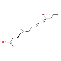 ChemSpider 2D Image | majusculoic acid | C15H23BrO2