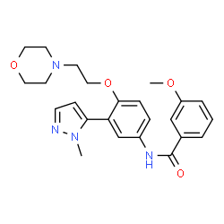ChemSpider 2D Image | temanogrel | C24H28N4O4