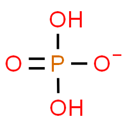 ChemSpider 2D Image | dihydrogenphosphate | H2O4P