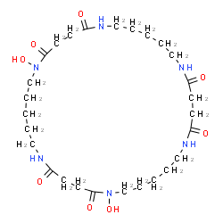 ChemSpider 2D Image | dehydroxynocardamine | C27H48N6O8