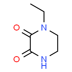ChemSpider 2D Image | 1-Ethyl-2,3-dioxopiperazine | C6H10N2O2