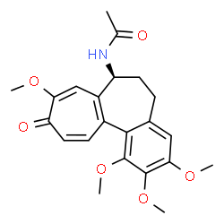 ChemSpider 2D Image | isocolchicine | C22H25NO6