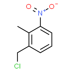ChemSpider 2D Image | 2-methyl-3-nitrobenzyl chloride | C8H8ClNO2