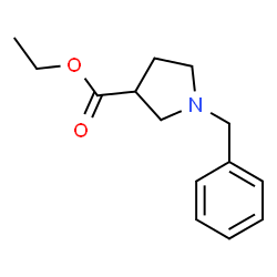ChemSpider 2D Image | Ethyl-1-benzylpyrrolidin-3-carboxylat | C14H19NO2