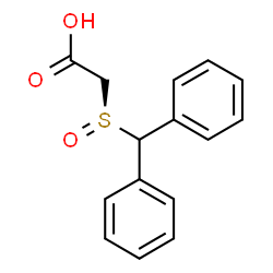ChemSpider 2D Image | (+)-modafinil acid | C15H14O3S