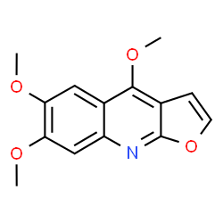 ChemSpider 2D Image | Kokusaginin | C14H13NO4