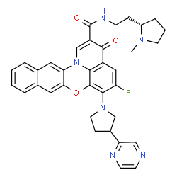 ChemSpider 2D Image | Itarnafloxin | C35H33FN6O3
