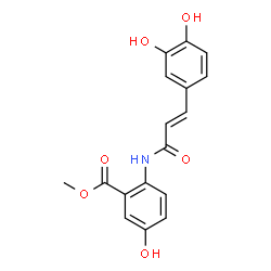 ChemSpider 2D Image | Avenanthramide-C methyl ester | C17H15NO6