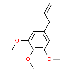 ChemSpider 2D Image | Elemicin | C12H16O3