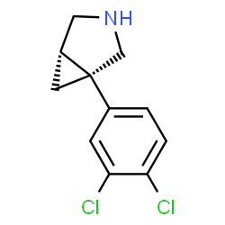 ChemSpider 2D Image | Amitifadine | C11H11Cl2N