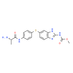 ChemSpider 2D Image | Denibulin | C18H19N5O3S