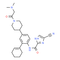 ChemSpider 2D Image | JNJ-28312141 | C26H32N6O2