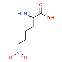 ChemSpider 2D Image | 6-Nitro-L-norleucine | C6H12N2O4