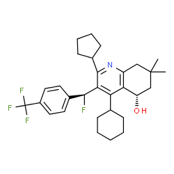 ChemSpider 2D Image | BAY-60-5521 | C30H37F4NO