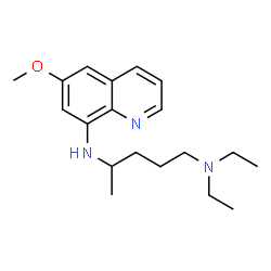 ChemSpider 2D Image | pamaquine | C19H29N3O