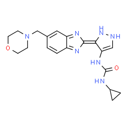 ChemSpider 2D Image | AT-9283 | C19H23N7O2