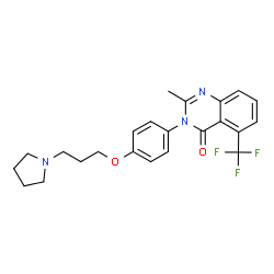 ChemSpider 2D Image | MK-0249 | C23H24F3N3O2