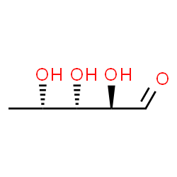 ChemSpider 2D Image | 5-Deoxy-L-arabinose | C5H10O4