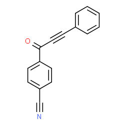 ChemSpider 2D Image | 4-(3-Phenyl-2-propynoyl)benzonitrile | C16H9NO