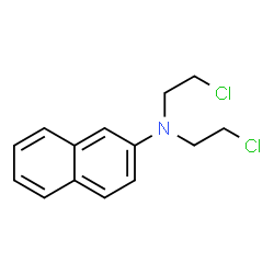 ChemSpider 2D Image | Chlornaphazine | C14H15Cl2N