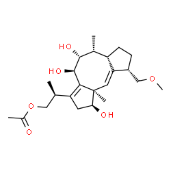 ChemSpider 2D Image | Fusicoccin A Aglycone | C23H36O6