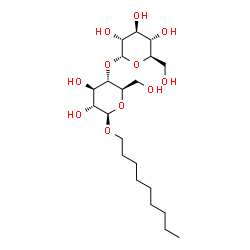 ChemSpider 2D Image | Nonyl beta-D-maltoside | C21H40O11