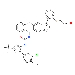 ChemSpider 2D Image | PF-03715455 | C35H34ClN7O3S2