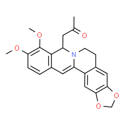 ChemSpider 2D Image | Berberinylacetone | C23H23NO5