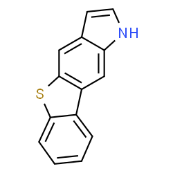 ChemSpider 2D Image | 1H-[1]Benzothieno[2,3-f]indole | C14H9NS