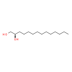 ChemSpider 2D Image | (2R)-1,2-Tetradecanediol | C14H30O2