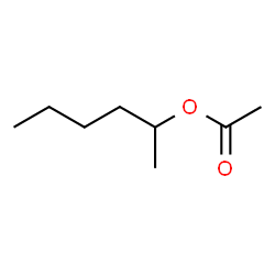 ChemSpider 2D Image | 2-Hexyl acetate | C8H16O2